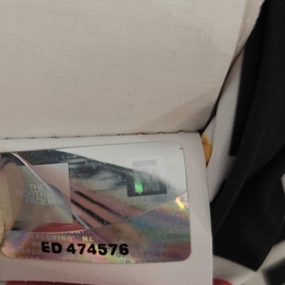 The North Face Reversible Hoodie Jacket Large Wind Mondrian Squares Multicolor - Picture 6 of 11